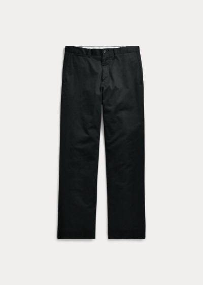 Pantalones Chinos Polo Ralph Lauren Hombre Negros - Stretch Classic Fit - VXILN9508